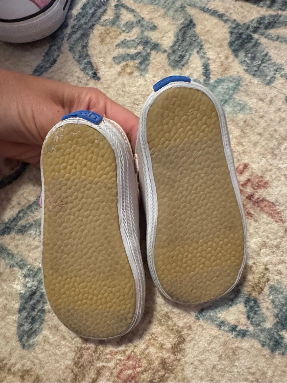 Kids Mary Jane Canvas Shoes in Light Pink - Keds size 4